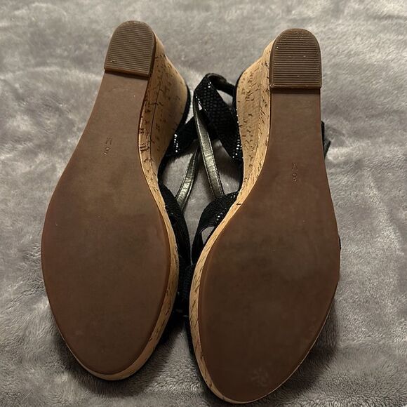 VERO Sparkle Wedge Sandal - Picture 3 of 5